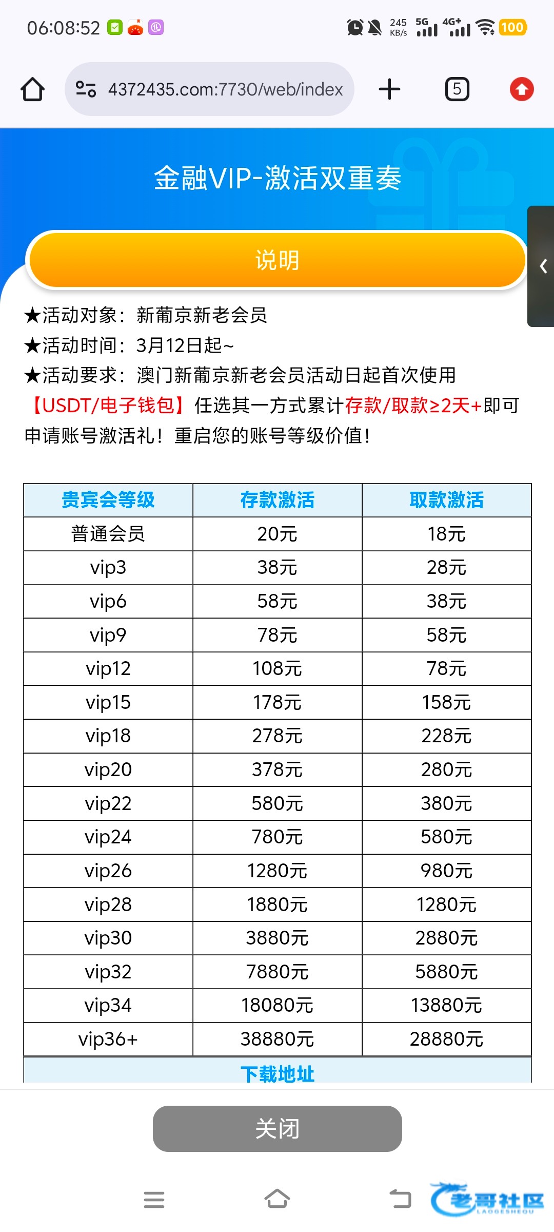 【新葡京437-vip金融激活礼遇】