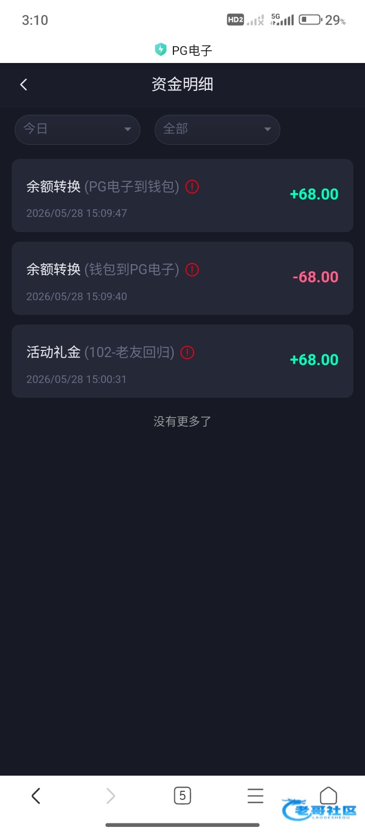 【PG196】老友回归彩金