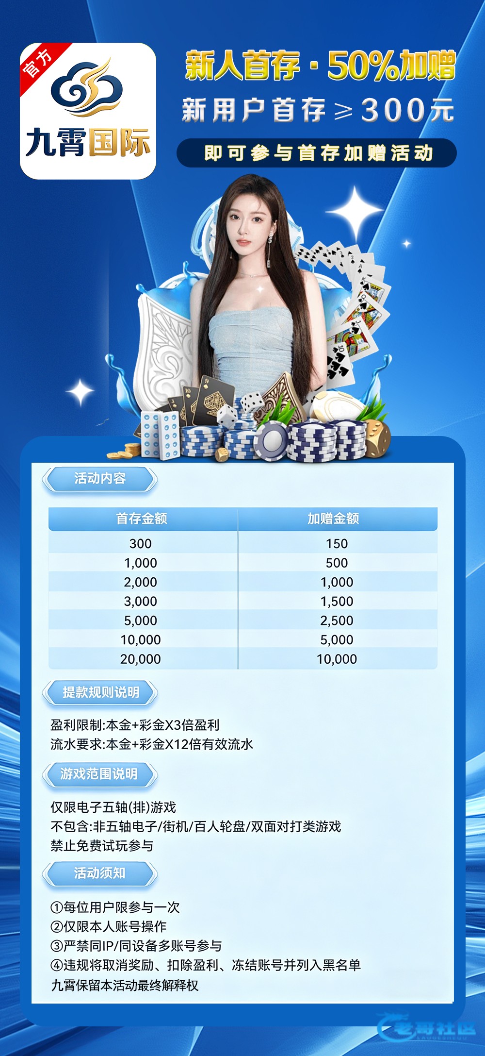 【九霄国际】⚜️100+100⚜️专属活动