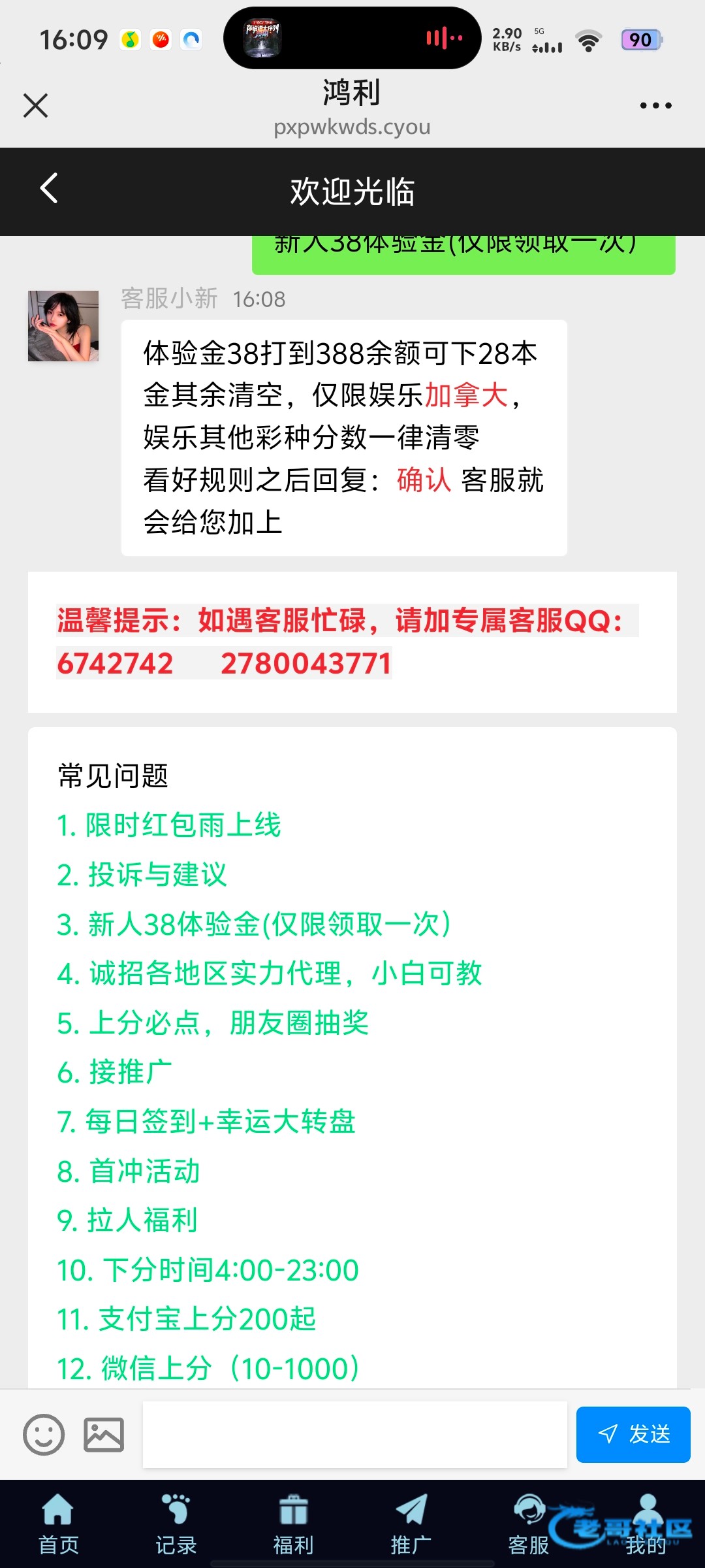 【鸿利h5】—✅—送38体验金