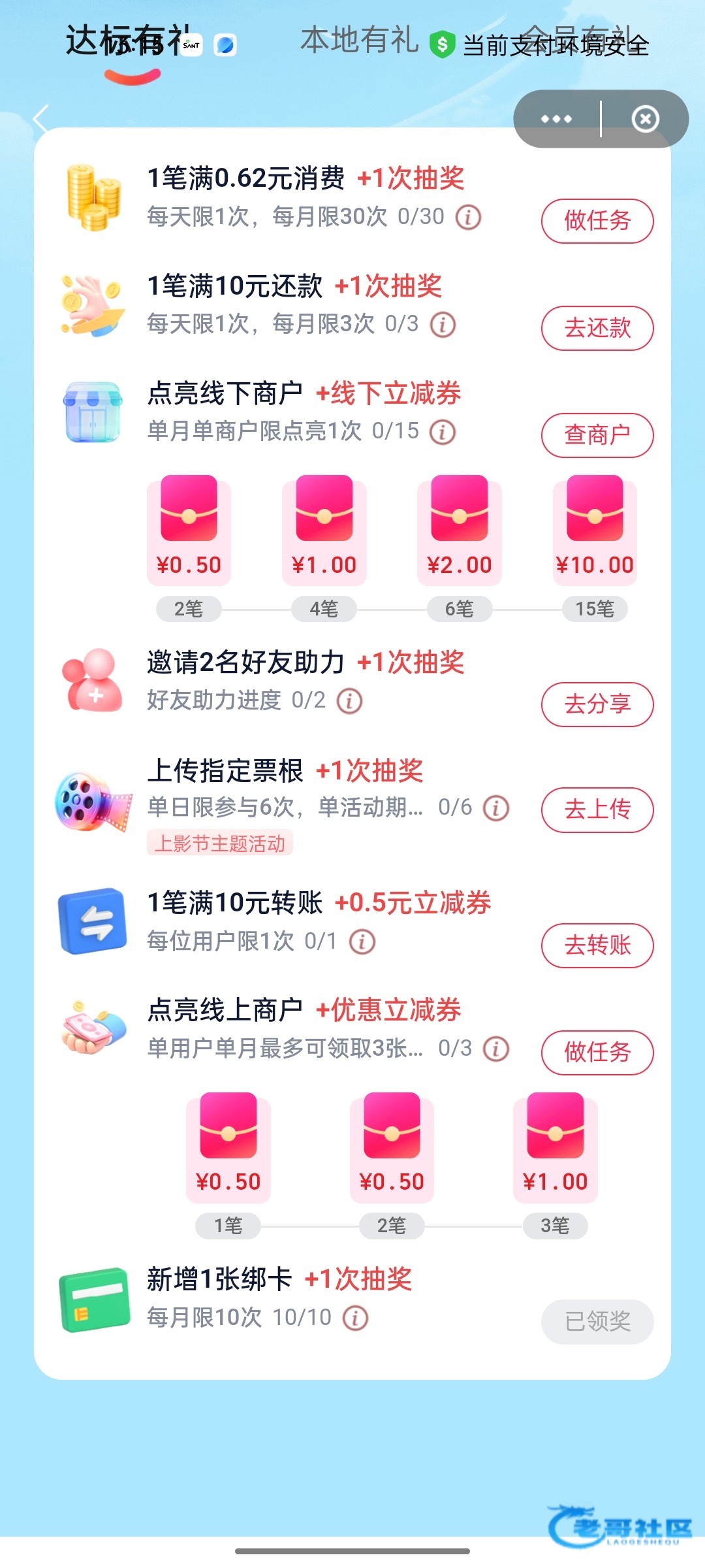 【云闪付羊毛-交流】