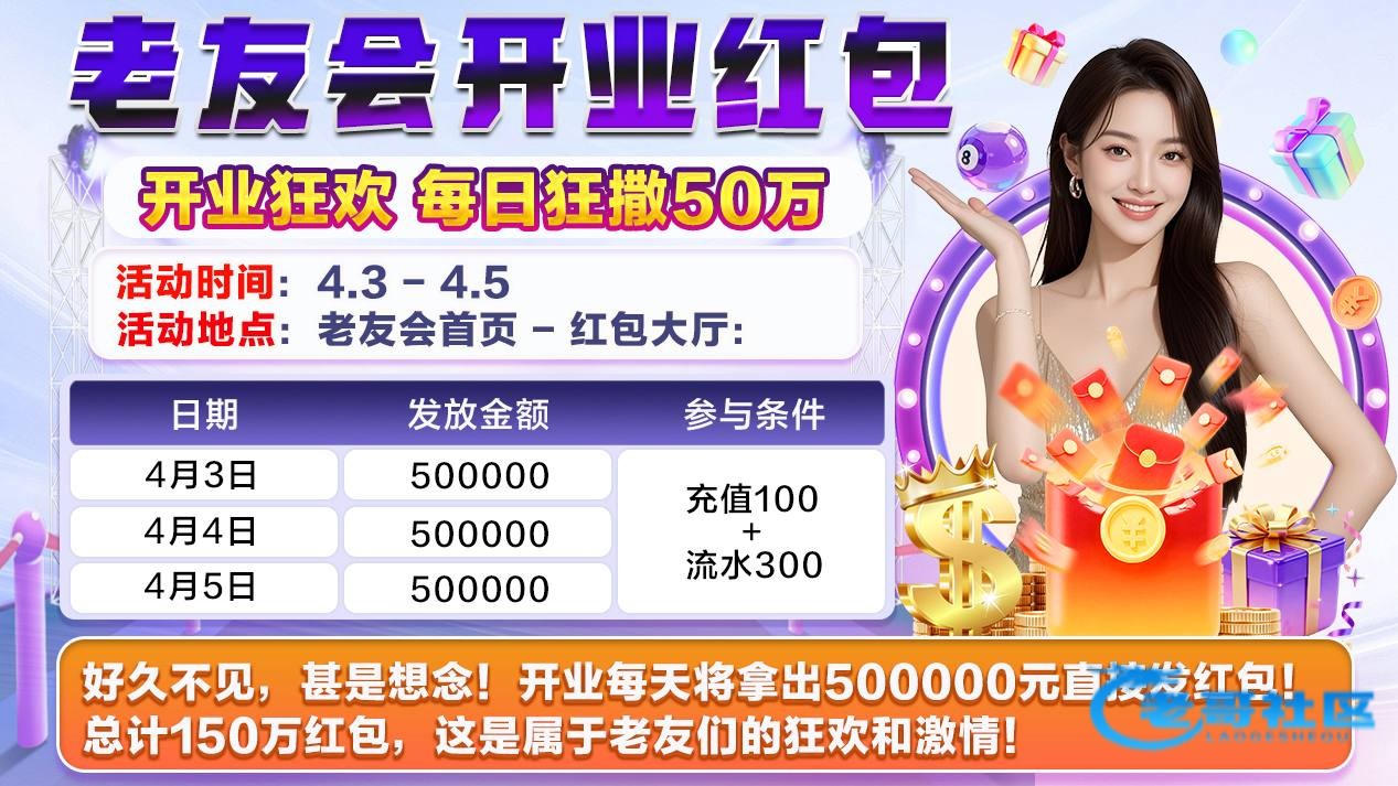 【老友会】⚜️100+100⚜️专属活动